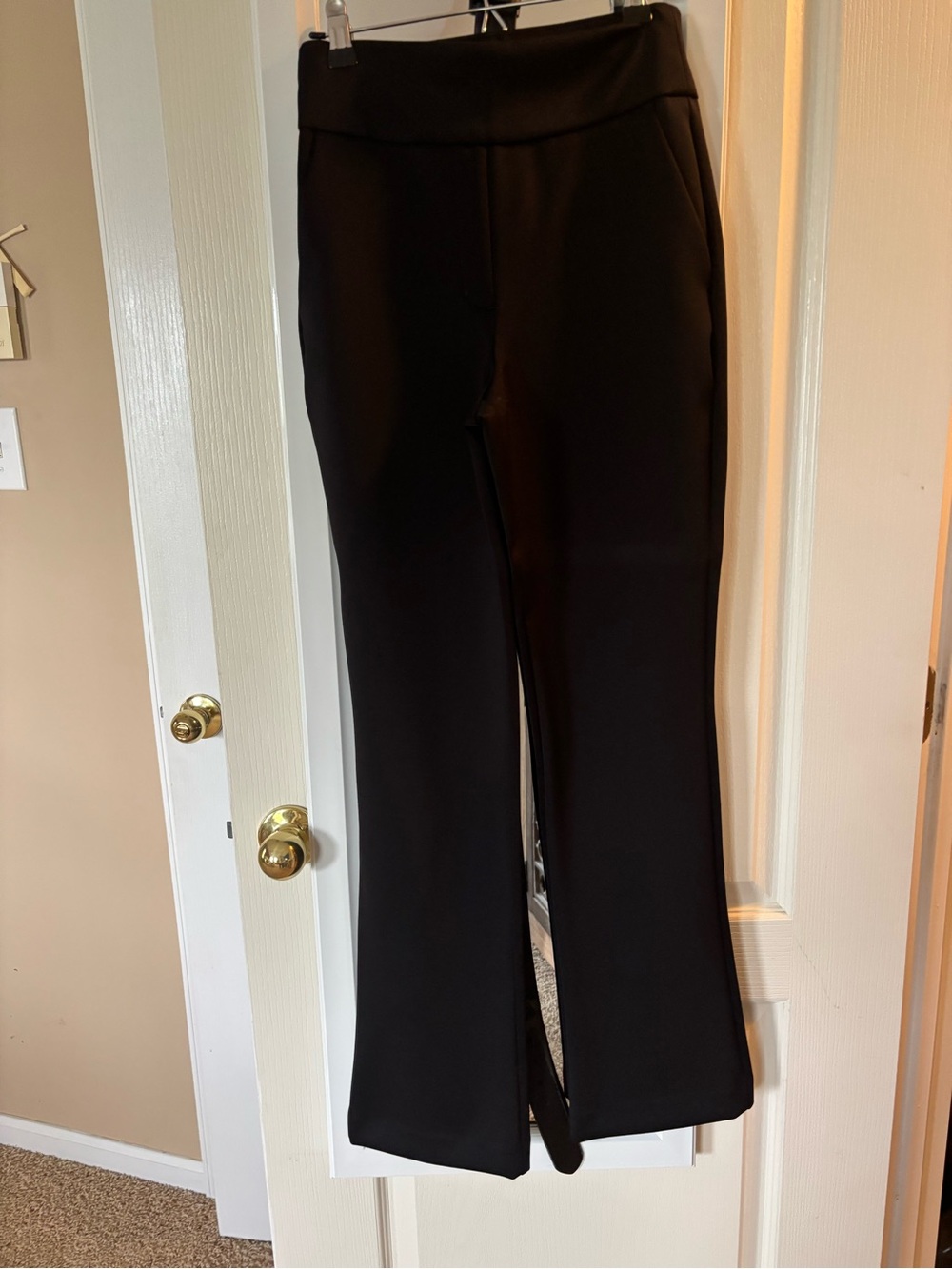Express Black Boot Cut Stretch Pants